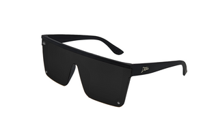 Tidal Wave - Matte Black - Jet Black Lens Polarized