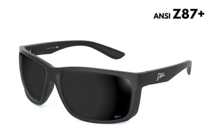 Breach - Matte Black - Jet Black Polarized ANSI Z87+