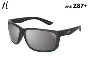 Breach XL - Matte Black - Silver Bullet Polarized ANSI Z87+