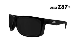 Breach - Matte Black - Jet Black Polarized ANSI Z87+