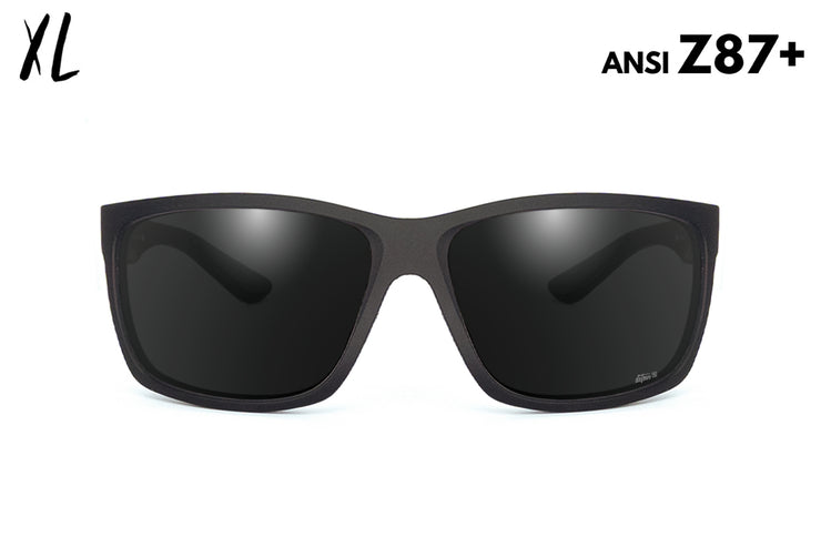 Breach XL - Matte Black - Jet Black Polarized ANSI Z87+