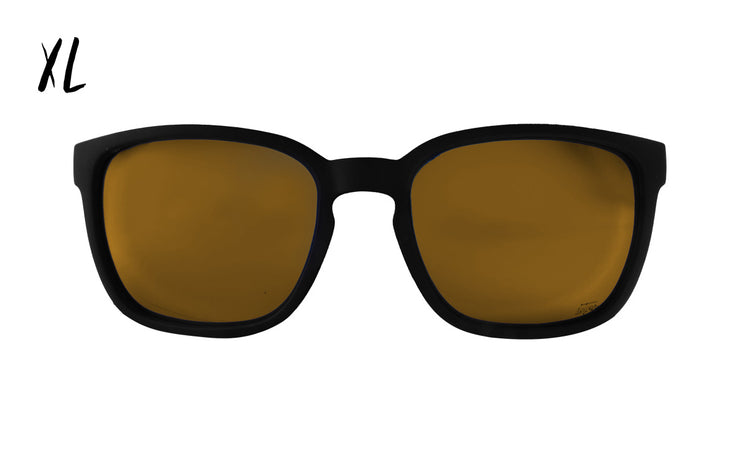 Cabana XL - Matte Black - 24k Gold Polarized