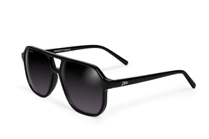 Maverick - Glossy Black - Gradient Black Lens Polarized