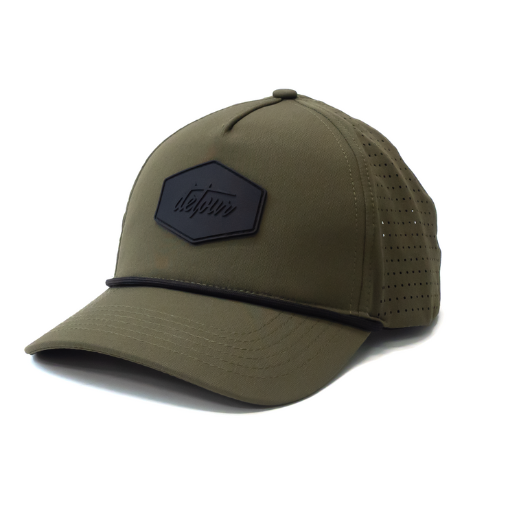 Military Green Snapback Hat