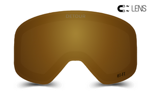 PowPow Snow - Spare HI-FI Lens - 24K Gold