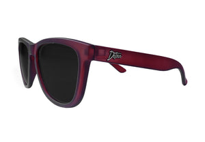 Frosted Burgundy - Jet Black Lens Polarized - Essentials