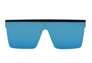 Tidal Wave XL - Matte Black - Electric Blue Lens Polarized