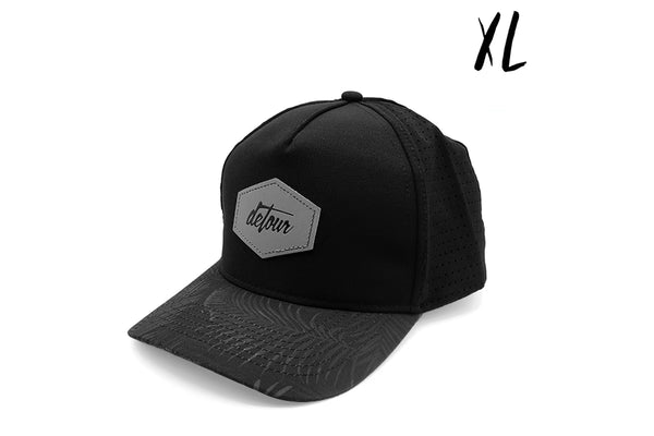 XL Tropical Blackout Snapback Hat