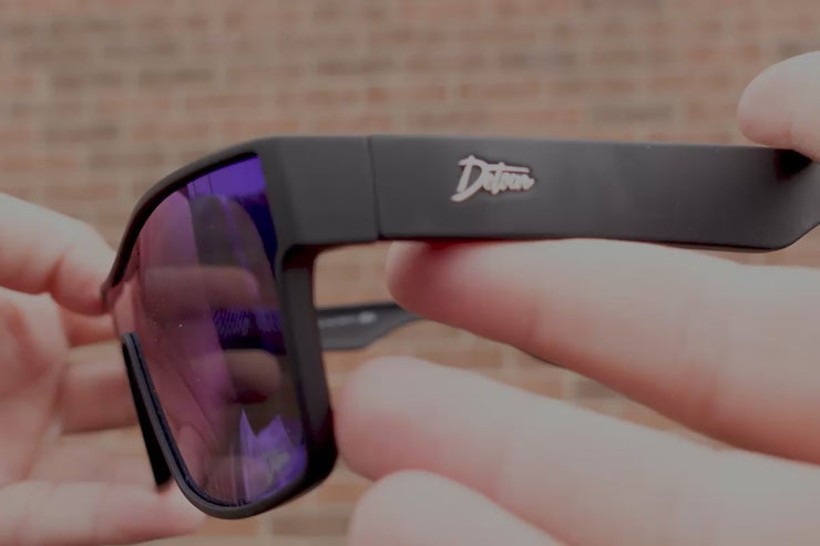 Horizon XL - Matte Black - Deep Blue Polarized