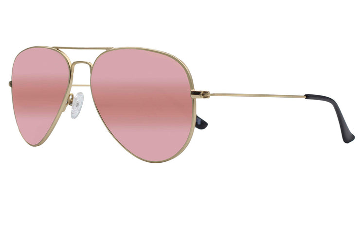 Gold - Pink Lens Polarized - Oasis